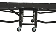Massey Twin Folding Bed Frame with Memory Foam Mattress Black - 305686T