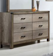 Matteo Light Brown Dresser - Lara FurnitureDresser