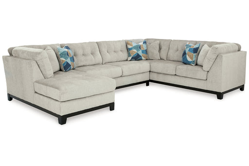 Maxon Place Stone 3 - Piece Sectional with Chaise - Gate FurnitureSectional