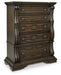 Maylee Dark Brown Chest of Drawers - B947-46