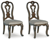 Maylee Dark Brown Dining Chair (Set of 2) - D947-01X2