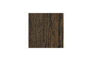 Maylee Dark Brown King Upholstered Bed - Lara FurnitureKing Bed