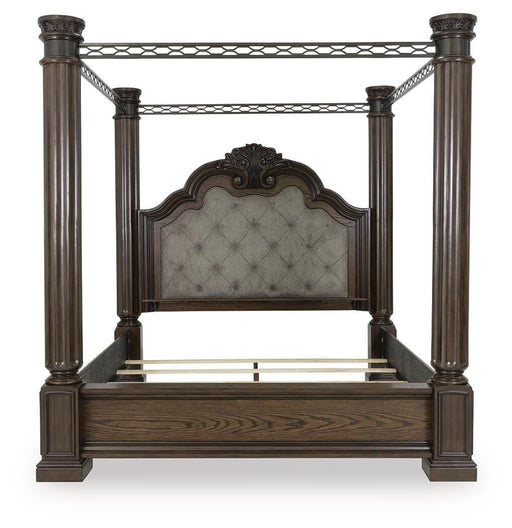 Maylee King Poster Bed and 2 Nightstands - B947B21