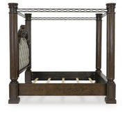 Maylee King Poster Bed and 2 Nightstands - B947B21