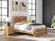 Maystonna Brown Queen Panel Bed - PCB1580B4