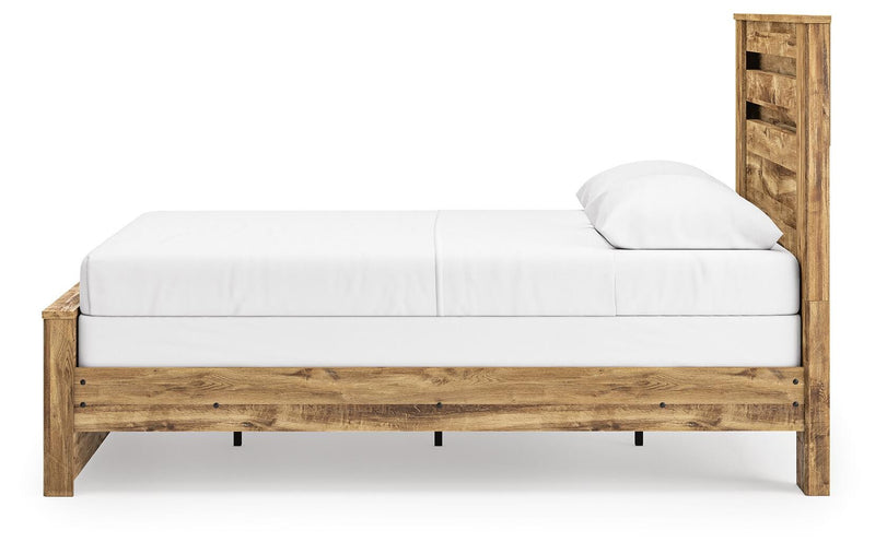 Maystonna Brown Queen Panel Bed - PCB1580B4