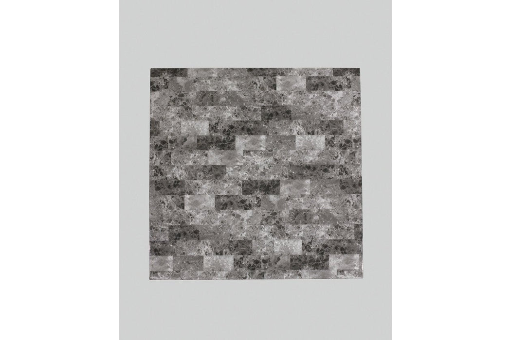 Maysville Black Counter Height Dining Table and Bar Stools (Set of 5) - Gate FurnitureDining Room Set