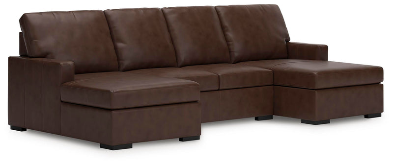 McDowlan Coffee 3-Piece Sectional with Double Chaise - PC48504S3