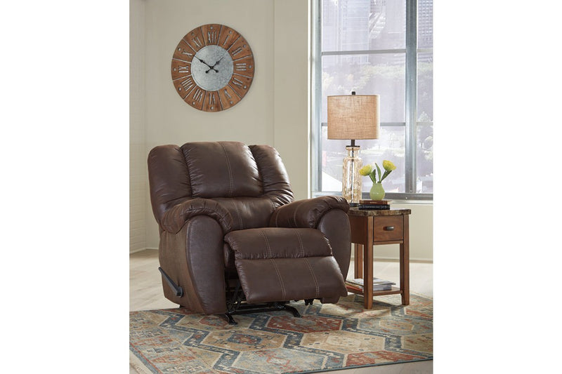McGann Walnut Recliner - Lara FurnitureRecliner