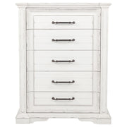 McKinney 5-drawer Bedroom Chest of Drawers Vintage White - 215875