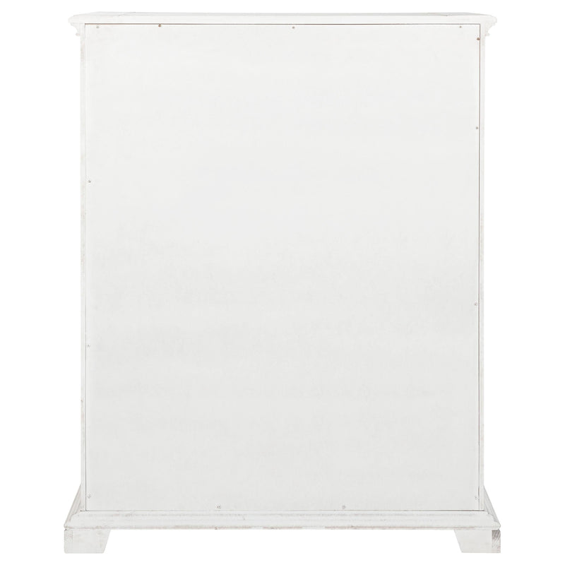 McKinney 5-drawer Bedroom Chest of Drawers Vintage White - 215875