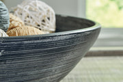 Meadie Distressed Blue Bowl - A2000630