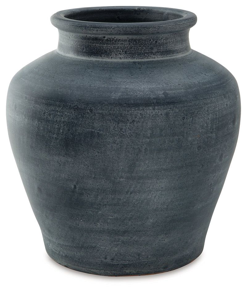 Meadie Distressed Blue Vase - A2000629