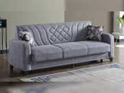 Mega Convertible Sofa in Blue - 200-ELIF-MEG-A165-3