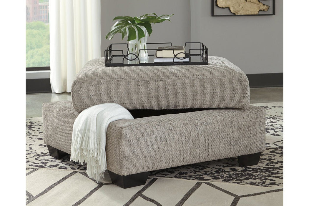 Megginson Storm Ottoman With Storage - Gate FurnitureOttoman