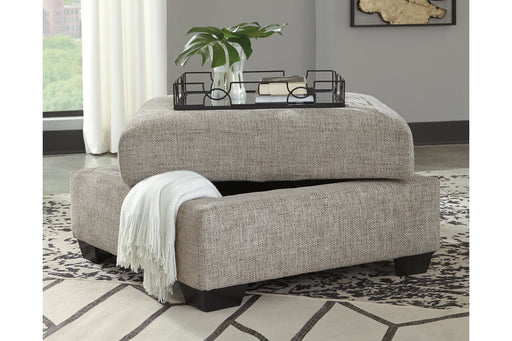 Megginson Storm Ottoman With Storage - Gate FurnitureOttoman