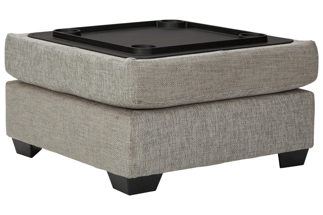 Megginson Storm Ottoman With Storage - Gate FurnitureOttoman