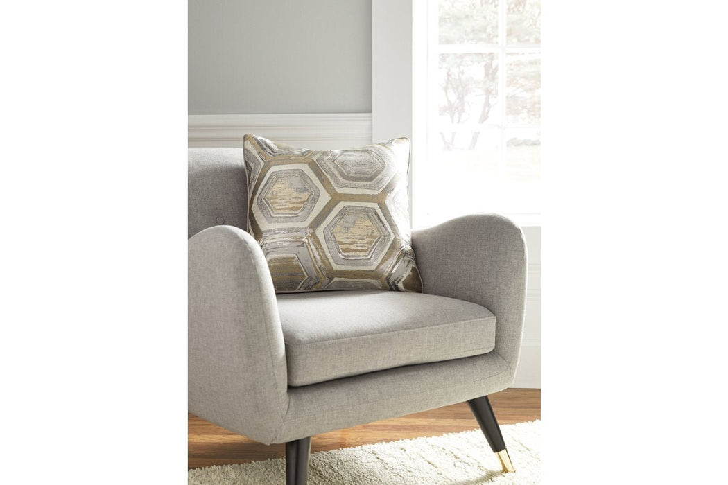 Meiling Metallic Pillow (Set of 4) - Gate FurniturePillow