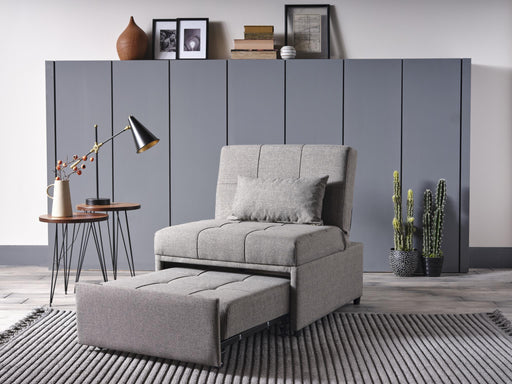 Mello Pull Out Chair In A Box (Corvet Grey) - Gate FurnitureLiving Room Chair