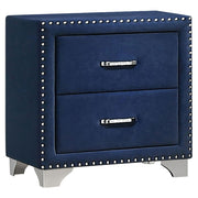 Melody 4-piece Eastern King Bedroom Set Pacific Blue - 223371KE-S4