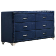 Melody 4-piece Queen Bedroom Set Pacific Blue - 223371Q-S4