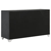 Melody 6-drawer Upholstered Dresser Grey - 223383