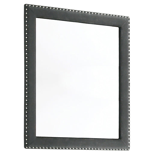 Melody Upholstered Dresser Mirror Grey - 223384