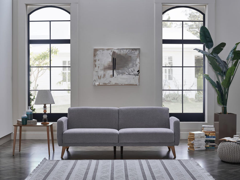 Memory Foam Sofa In A Box (Koopsi Basic Gray 110) - Gate FurnitureSleeper Sofa