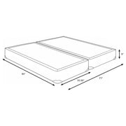 Mercer 9-inch Split California King Box Spring Foundation - 350416KW
