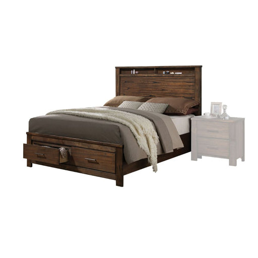 Merrilee EK Bed W/Storage - 21677EK
