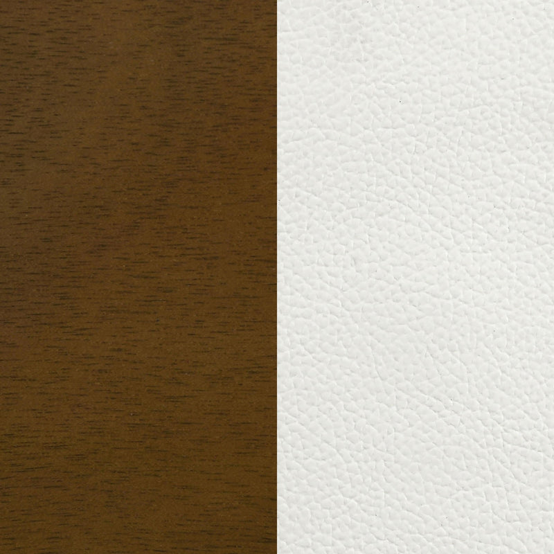Merrin Dining Side Chair Off White and Walnut (Set of 2) - 192722