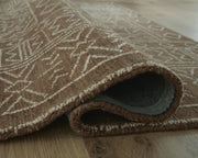 Merrittman Brown/Ivory 7'8" x 10' Area Rug - R407701