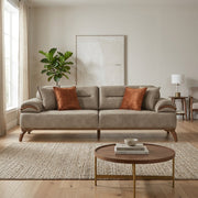 Mia Convertible Sofa Beige in Beige - 101-MIA-ALA03-3