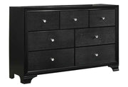 Micah Black Dresser - Lara FurnitureDresser