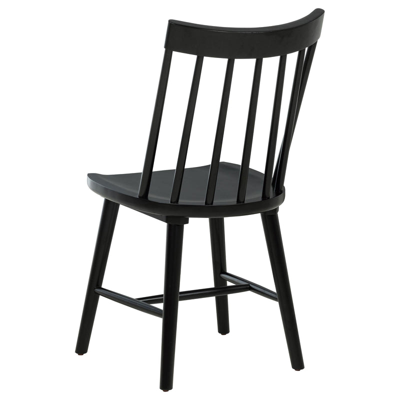Middleton 7-piece Extension Leaf Dining Set Brown and Black - 108540-S7B