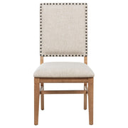 Middleton Upholstered Dining Side Chair Beige (Set of 2) - 108542