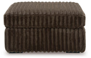 Midnight-Madness 4-Piece Sectional and Oversized Accent Ottoman - 98104U5