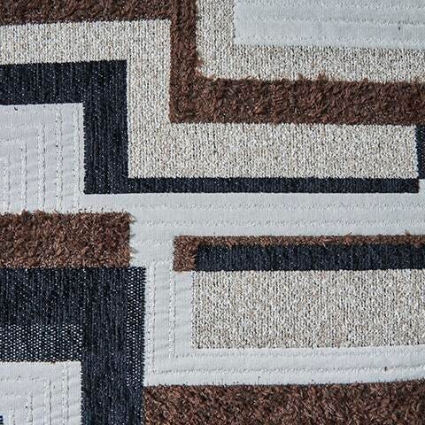 Midnight-Madness Chocolate 4-Piece Sectional with Chaise - 98104S19
