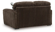 Midnight-Madness Chocolate Loveseat - 9810435