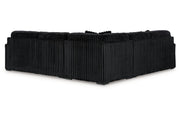 Midnight - Madness Onyx 3 - Piece Sectional - Lara FurnitureSectional