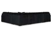 Midnight - Madness Onyx 4 - Piece LAF Sectional - Lara FurnitureSectional