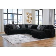 Midnight - Madness Onyx 4 - Piece RAF Sectional - Lara FurnitureSectional