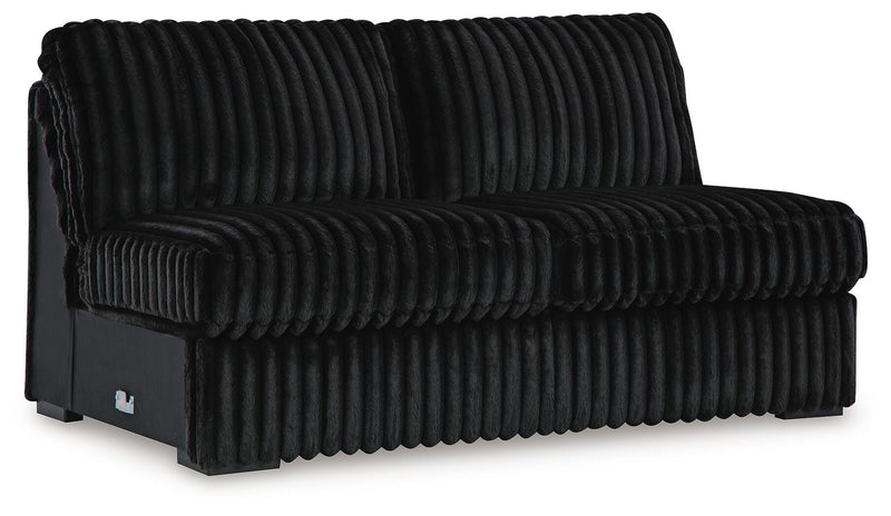 Midnight-Madness Onyx 4-Piece Sectional - 98103U11