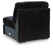 Midnight-Madness Onyx Armless Chair - 9810346