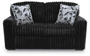 Midnight-Madness Onyx Loveseat - 9810335
