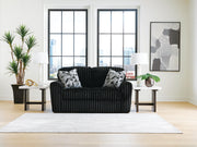 Midnight-Madness Onyx Sofa and Loveseat - 98103U9