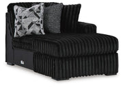 Midnight-Madness Onyx Super Chaise and Oversized Chaise - 98103U12