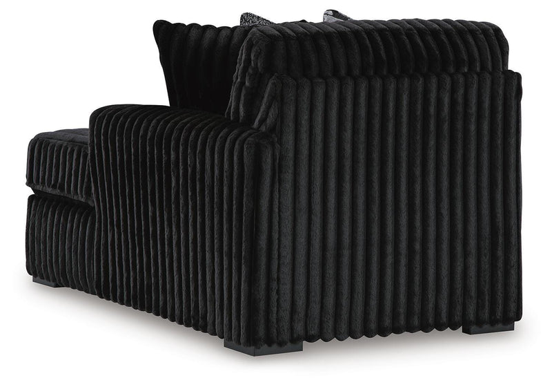 Midnight-Madness Onyx Super Chaise and Oversized Chaise - 98103U12