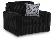 Midnight-Madness Oversized Chair and Ottoman - 98103U15