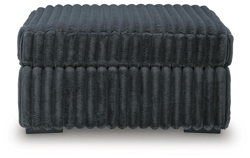 Midnight-Madness Oversized Chair and Ottoman - 98105U4